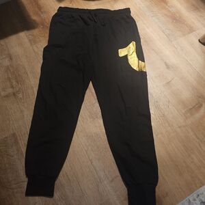 True Religion Black Loungewear Pants